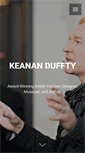 Mobile Screenshot of keananduffty.com